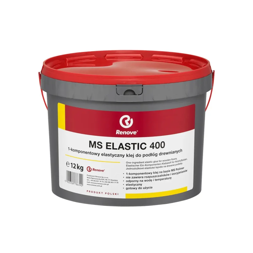 Renove MS Elastic 400 — 1К силановый клей для паркета 12кг