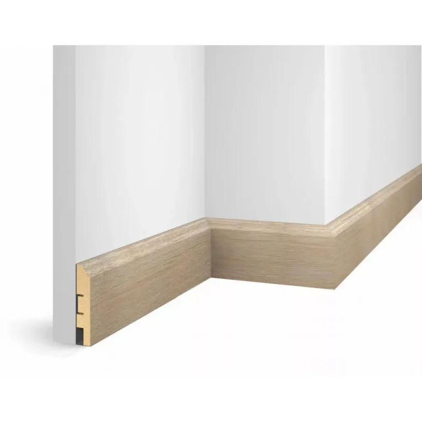 Плинтус МДФ Cosca Décor WP07 ясень Тирамису