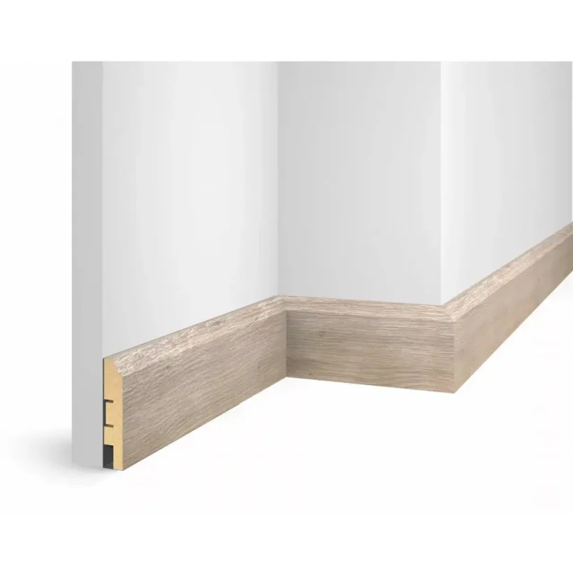Плинтус МДФ Cosca Décor WP07 дуб Антик белый