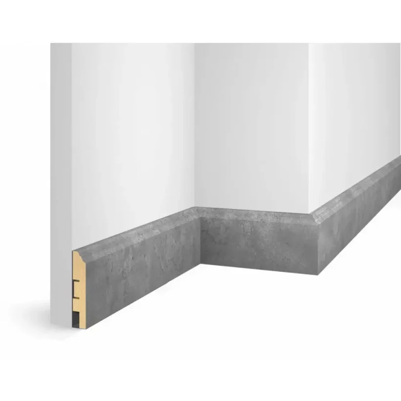 Плинтус МДФ Cosca Décor WP07 Бетон